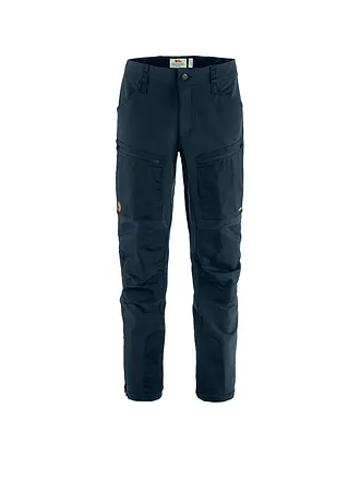 FJÄLLRÄVEN | Pantaloni softshell da uomo KEB Agile Winter | dunkelblau